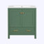 Meuble-lavabo avec lavabo simple sous plan