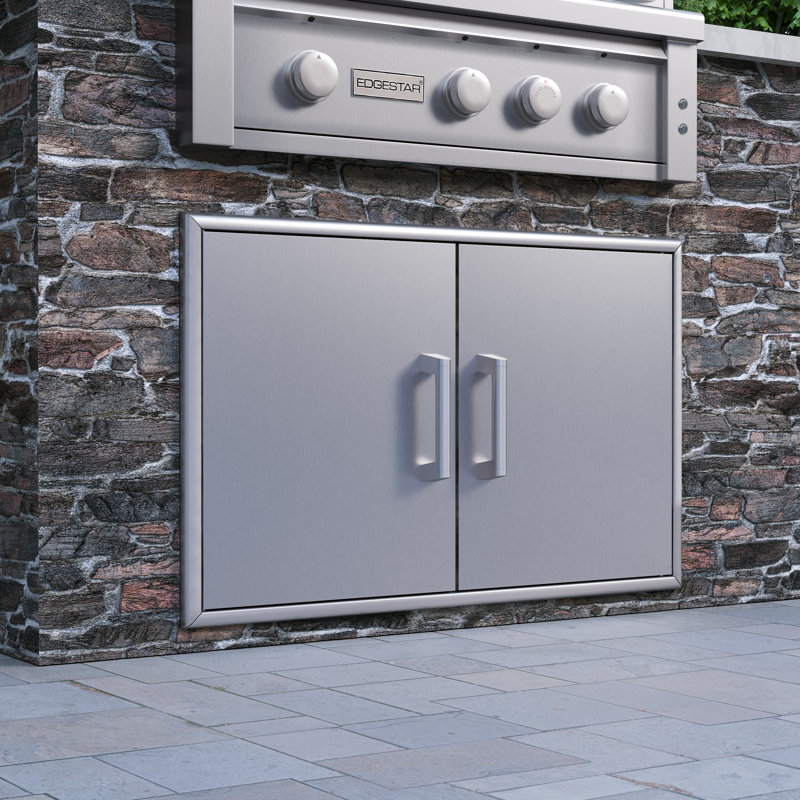 Porte d’accès en acier inoxydable large 36 po edgestar