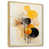 Toile naturelle avec cadre flottant