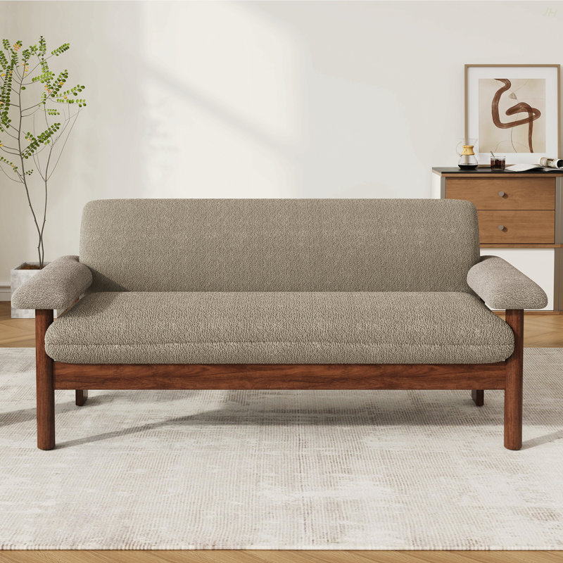Canapé 2 places avec causeuse Modern, Beige