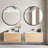 Aloysius Metal Flat Wall Mirror-89092641-110987668-89092640