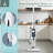 GLEEHILL Steam Mop with Detachable Handheld Steamer, Folding Steam Mop with Attachments, Steam Mop for Carpet, Floor Steamers for Hardwood and Tile, Multi-Surface Steam Cleaner-124424723