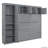 Murphy Bed Wall Bed With Cabinets-107507851