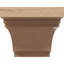 Bois de cèdre brut Pescadero, Corbeau Thane, brun clair apprêté-88290497