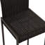 2 lampes d'extérieur - Style transitionnel, résistantes aux intempéries, structure en fer, brun foncé/gris, cadre noir, assemblage de 2 modèles, détails faits à la main