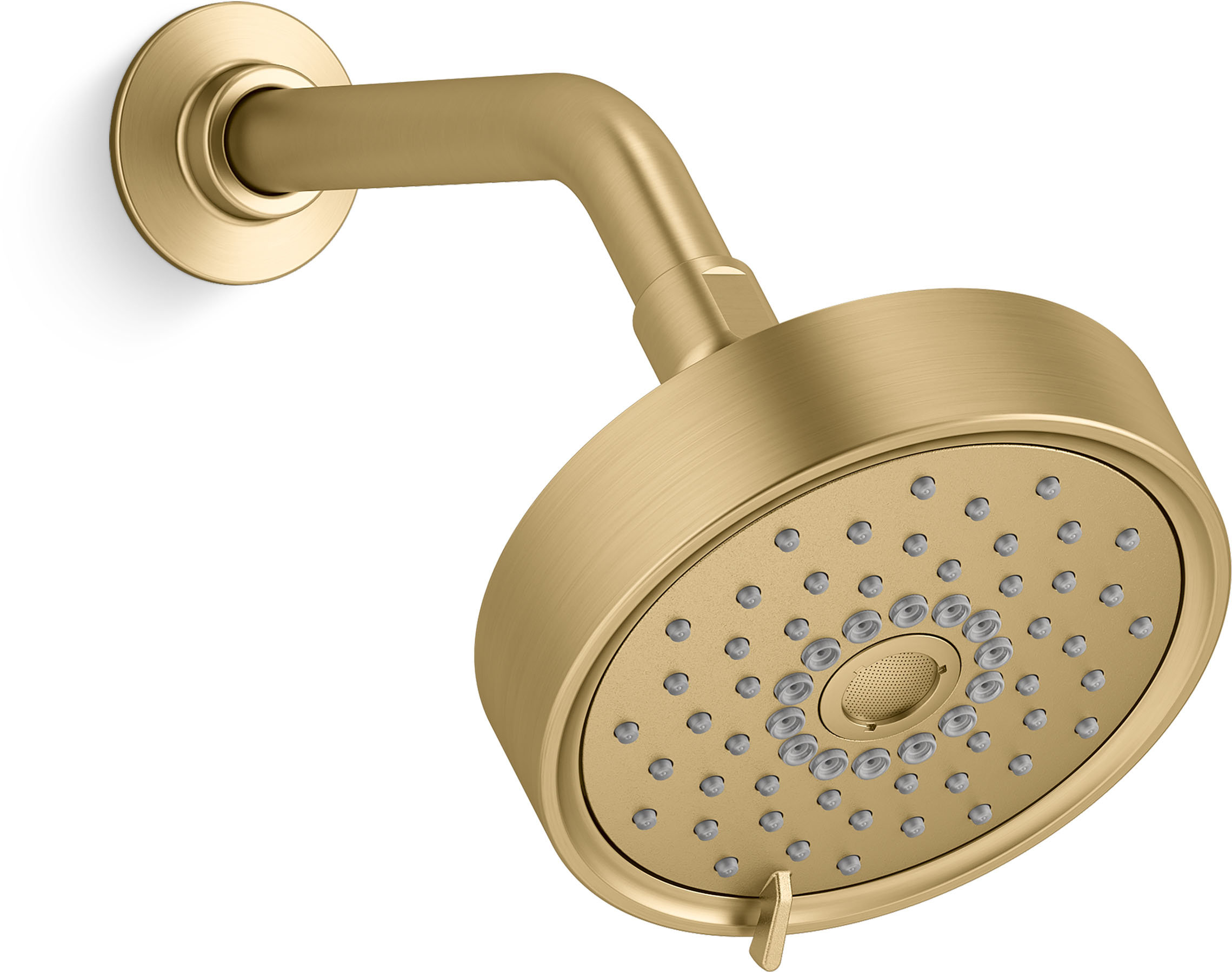 Kohler Purist 2.5 Gpm Multifunction Wall Mount Showerhead, Three Spray ...