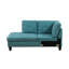 Teal Blue L Shaped Living Room Sofa Set-1800494829