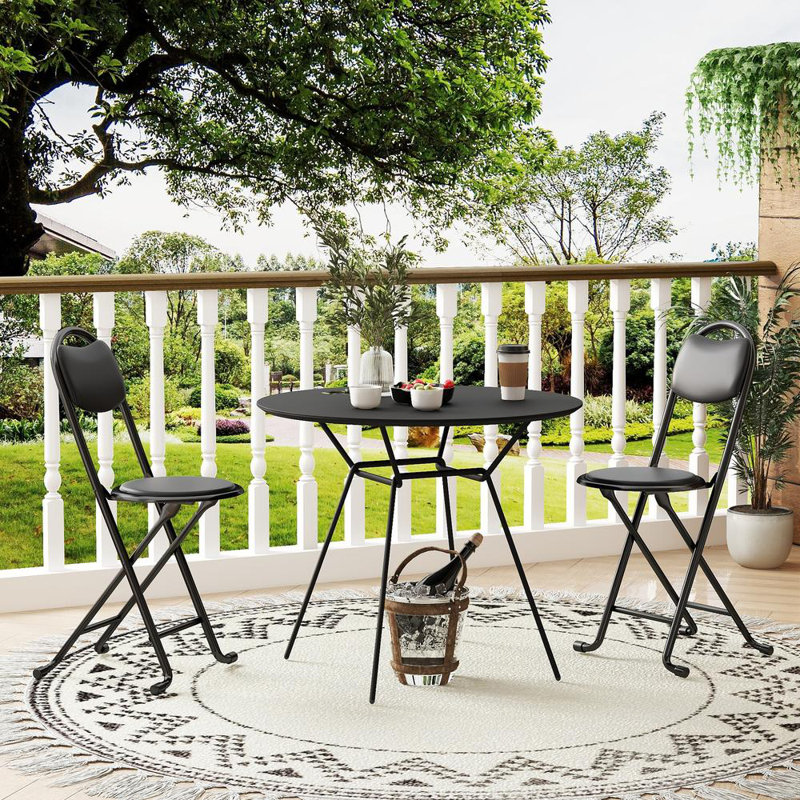 Tabouret pliant avec dossier