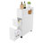 Bathroom Storage Cabinet Narrow Floor Storage Cabinet With Drawers And Wheels