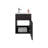 Sutcliffe Vanity Sink, Bathroom, Black-136591290