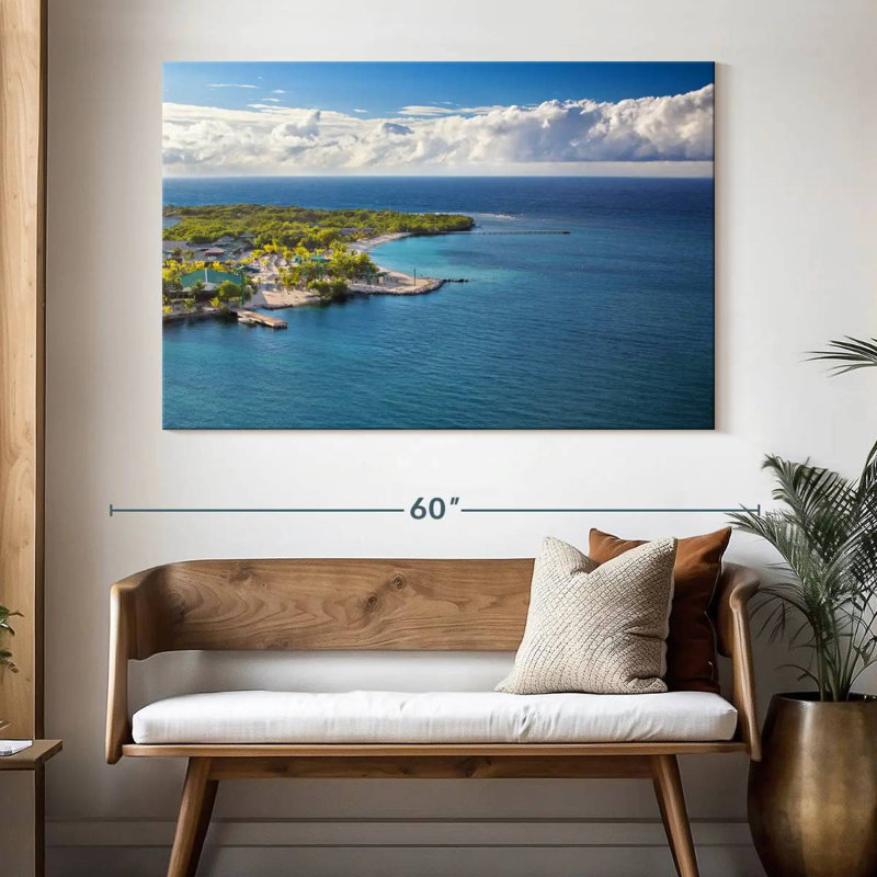 Gillard Roatan Island, H 34 po x l 51 po