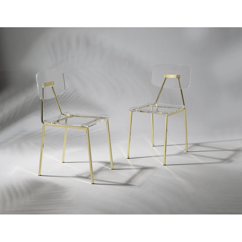 Finley Dining Chair, Set of 2 - Finish, Gold