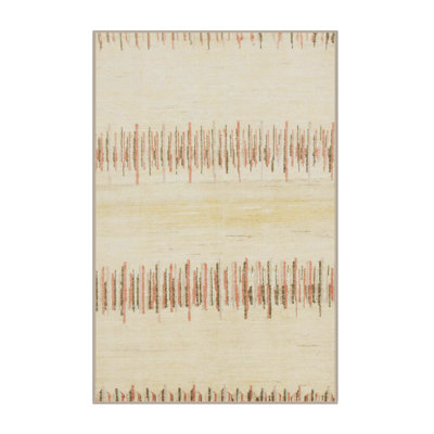 Tapis décoratif multicolore à motif abstrait