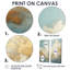 Beige Gold Minimalism Clouds III - Beige Wall Decor-1031442706-1031442703-1031442700