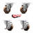4 Piece Glass Filled Nylon Caster Set