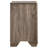 2 - Drawer Nightstand In Washed Taupe Finish, Rectangular Form, Frame, Dual Drawers For Bedroom Essentials, 16.5 Inches Deep And 23.5 Wide With 'S Color, Construction, Ample Capacity, 27 High
