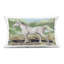 Coussin décoratif Antique Dog Gazing Up, imprimé par Ethan Harper