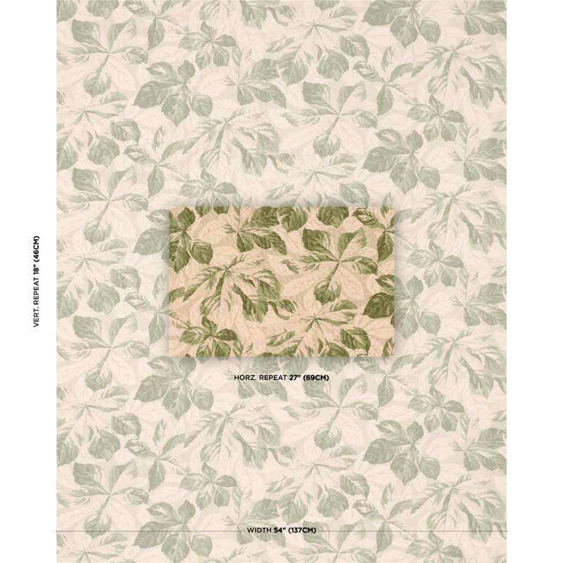 Arboreal Fabric, Red