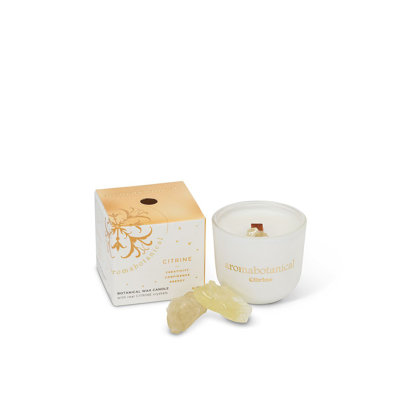 Aromatherapy Jar Candle with Glass Holder