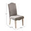 Ensemble de chaises d'appoint de style transitionnel 2 pièces