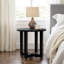 Patio Round Metal Side Table-648262396