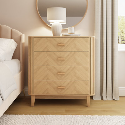 96 cm W Chest of 4 Drawers
