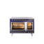 Cuisinière à induction 48 pouces avec 6 éléments à induction ILVE Nostalgie II Series (porte en verre)-805947511