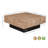 Camari Solid Wood Pedestal Coffee Table-2093346278