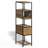 Industrial Style Bookshelf With Dog Bowl
