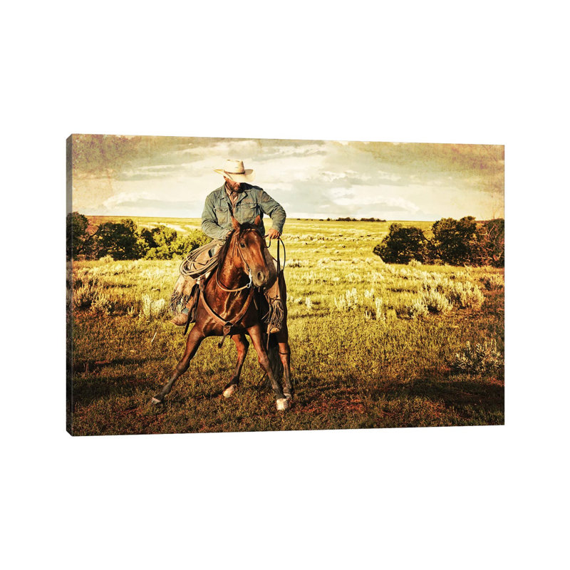 Just A Quick Spin by Rhonda Thompson - Wrapped Canvas Print, 20.32 cm H x 30.48 cm W
