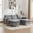 Gray Chenille