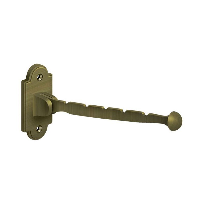 Valet Wall Hook, Antique Brass