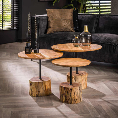 Adelio Solid Wood Coffee Table