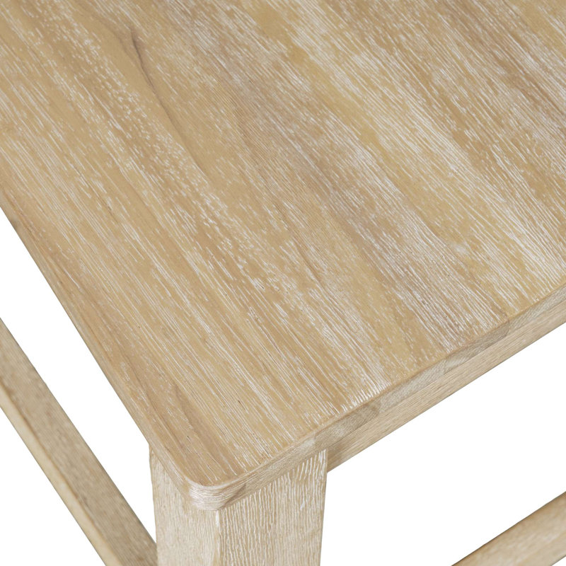 Ensemble de 2 tabourets de bar Sierrafina, Beige / Cannelle