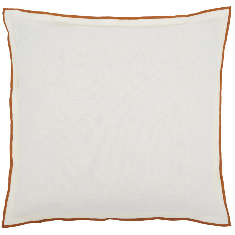 Housse et insert de coussin carré en lin 