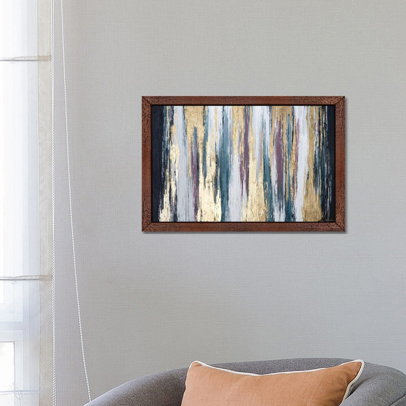 Walk Of Pride - Painting on Canvas, Brown Floater Framed, 152.5 cm H x 101.5 cm W