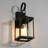 Emsley 17”H Black Outdoor Wall Light