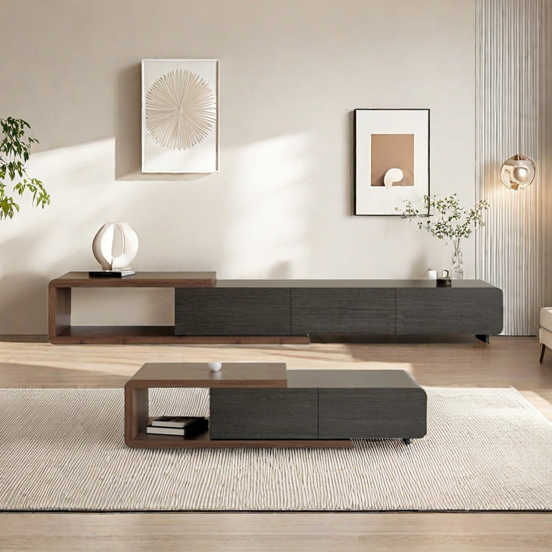 Ensemble de meuble télé et table basse Modern
