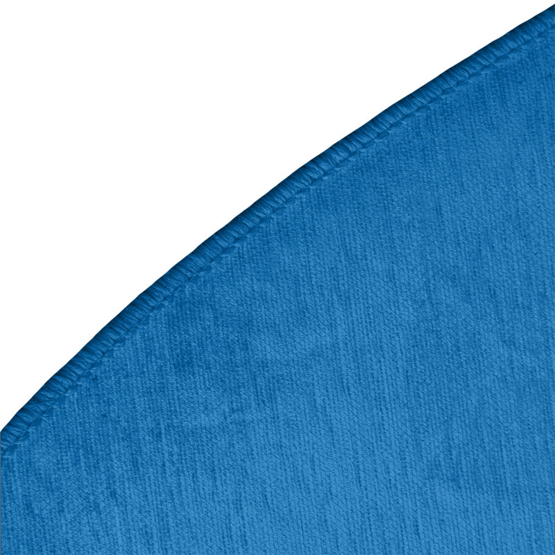 Chenille Striped Indoor Rug, Round 5'