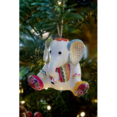 Kit Kemp, Christmas - Jambo Elephant Ornament