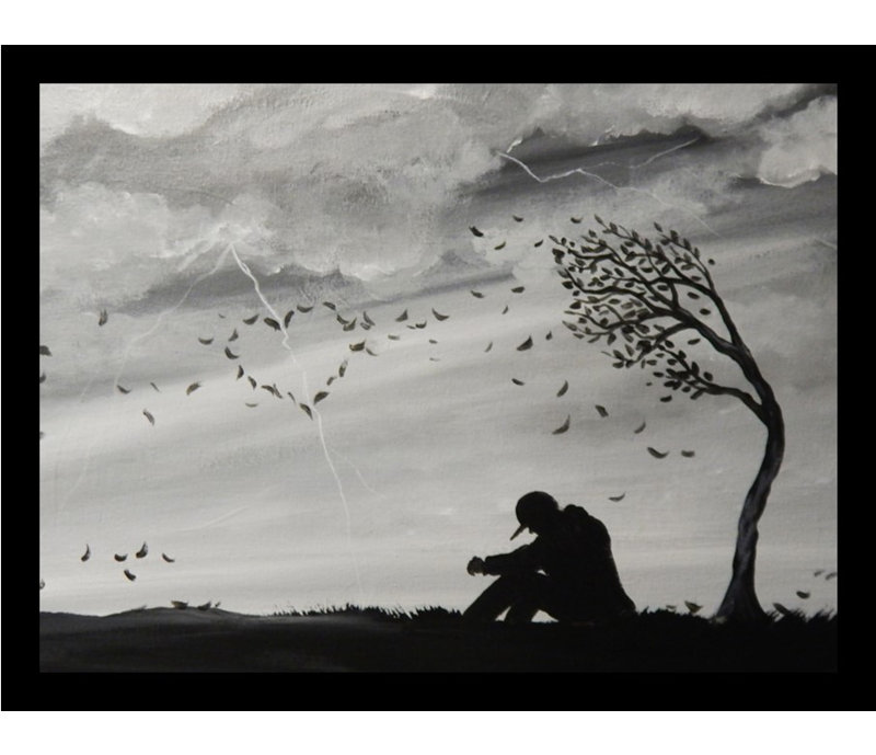 " Broken " Acrylic Print, 12" H x 16" W x 1" D