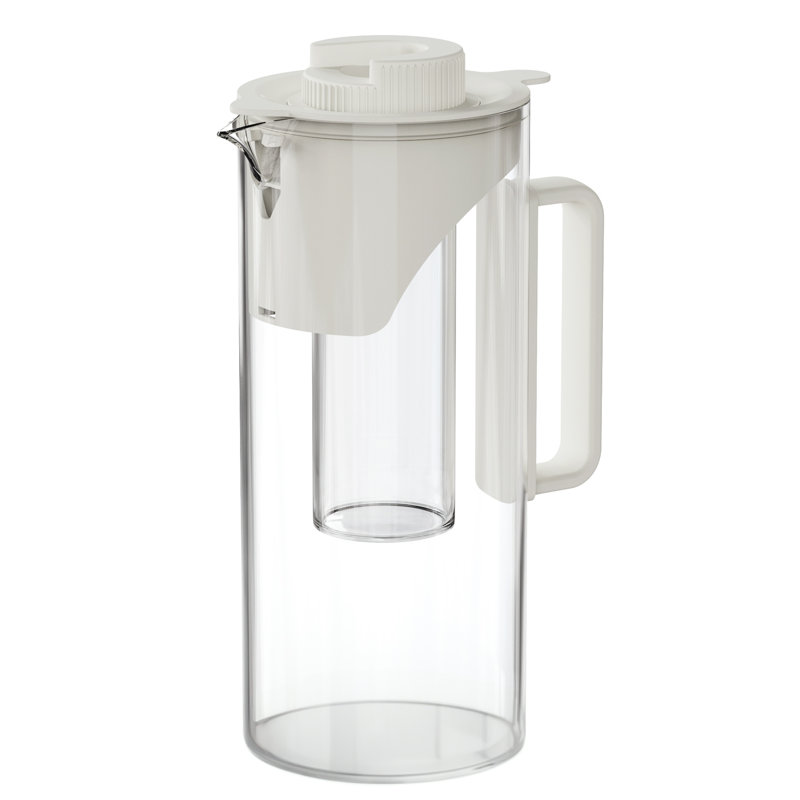 Pichets de rechange pour filtre à eau pour système d'osmose inversé de comptoir WFWP-RO-MATE3, Blanc