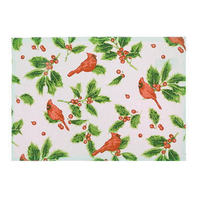 Napperon en coton Cardinal - ensemble de 12