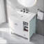 Meuble-lavabo avec lavabo en céramique Hauraa-2090927011