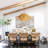 10 - Light Dimmable Hand-woven Rattan Tiered Chandelier