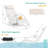 Michelle Aquawave Outdoor Chaise Lounge (Set Of 2)-114931455