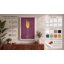 Golden Champagne Glass Mid-Century - Wrapped Canvas-1341964741-1341964740
