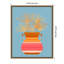 «Pots Florals Boho 2» par Kincade, reproduction d'art sur toile encadrée-91504180
