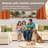 Modular L-shaped Sectional Plush Corduroy Sofa With Movable Ottoman-1530567539