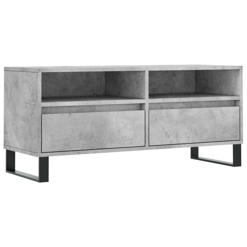 Siilata TV Stand, Concrete Grey